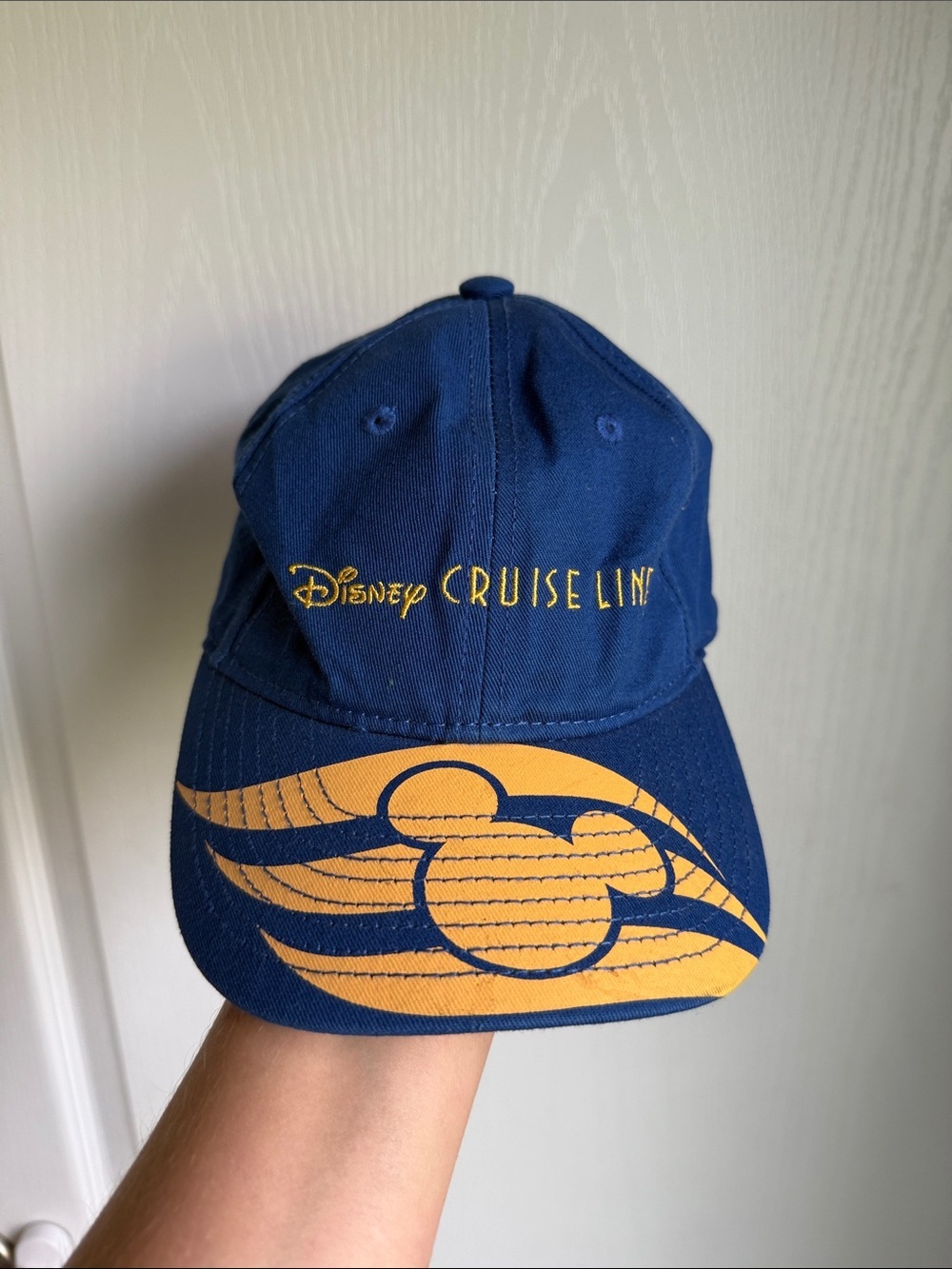 Disney cruise kids hat, adjustable Velcro back